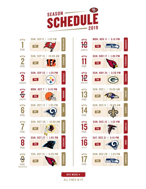football scheduke